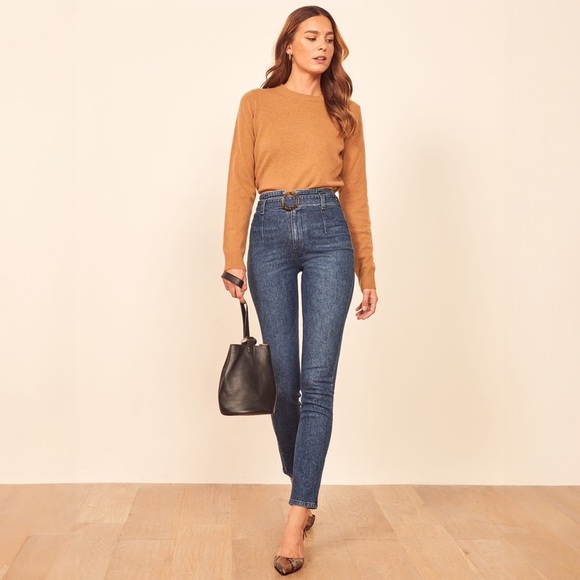 Reformation Jeans - Kayo High & Skinny Kean - Erie - Picture 1 of 13